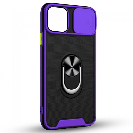 Husa spate pentru iPhone 14 Pro - Slide Case Mov