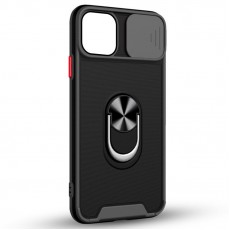 Husa spate pentru iPhone 14 Pro - Slide Case Negru