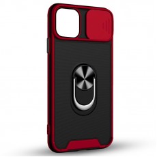 Husa spate pentru iPhone 14 Pro - Slide Case Rosu