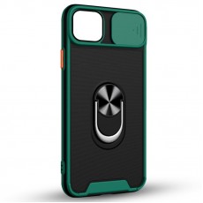 Husa spate pentru iPhone 14 Plus - Slide Case Verde