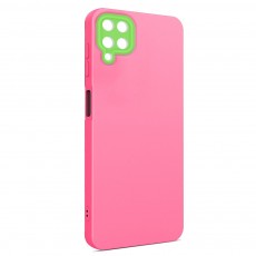 Husa spate pentru Samsung Galaxy A22 - Vanex Case Roz VerdeF