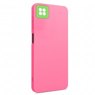 Husa spate pentru Samsung Galaxy A22 5G - Vanex Case Roz VerdeF