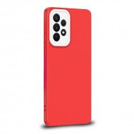 Husa spate pentru Samsung Galaxy A53 5G - Vanex Case Rosu Alb