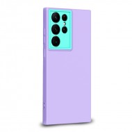 Husa spate pentru Samsung Galaxy S22 Ultra - Vanex Case Mov Turcoaz
