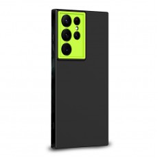 Husa spate pentru Samsung Galaxy S22 Ultra - Vanex Case Negru VerdeF 