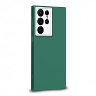 Husa spate pentru Samsung Galaxy S22 Ultra - Vanex Case Army Alb