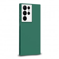 Husa spate pentru Samsung Galaxy S22 Ultra - Vanex Case Army Alb