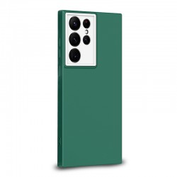 Husa spate pentru Samsung Galaxy S22 Ultra - Vanex Case Army Alb
