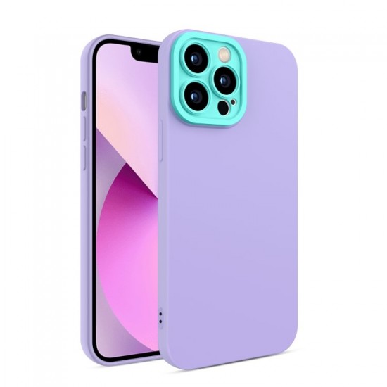 Husa spate pentru iPhone 12 Pro Max - Vanex Case Mov Turcoaz