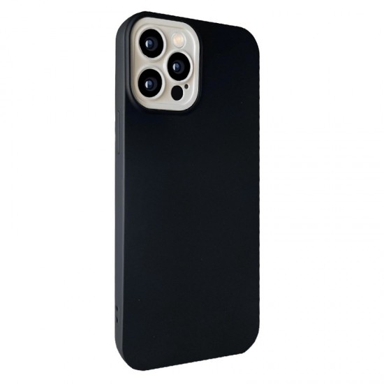 Husa spate pentru iPhone 12 Pro Max - Vanex Case Negru si Alb