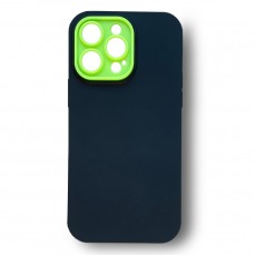 Husa spate pentru iPhone 14 Pro Max - Vanex Case Negru Verde 