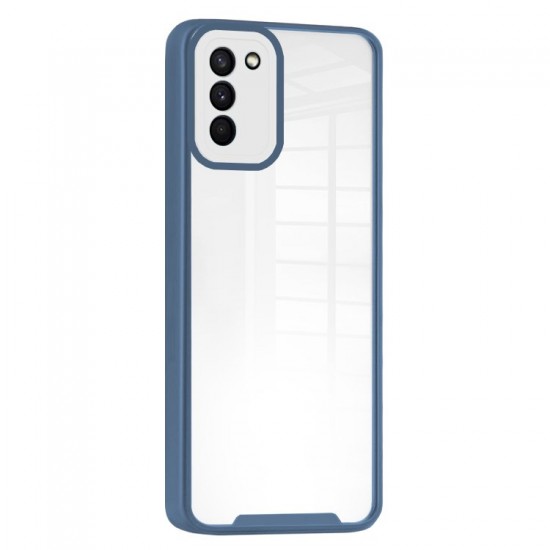 Husa spate pentru Samsung A03S - Wish Case Albastru