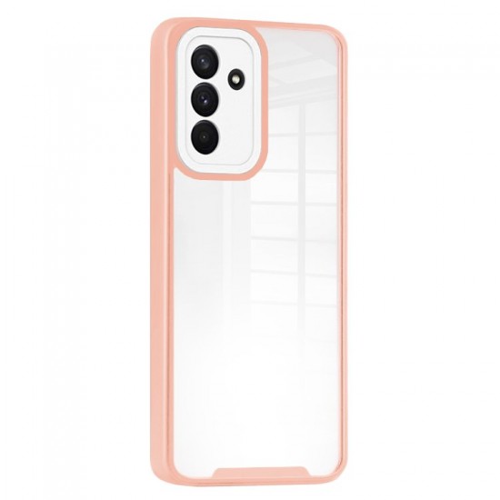 Husa spate pentru Samsung A04S - Wish Case Roz Pal