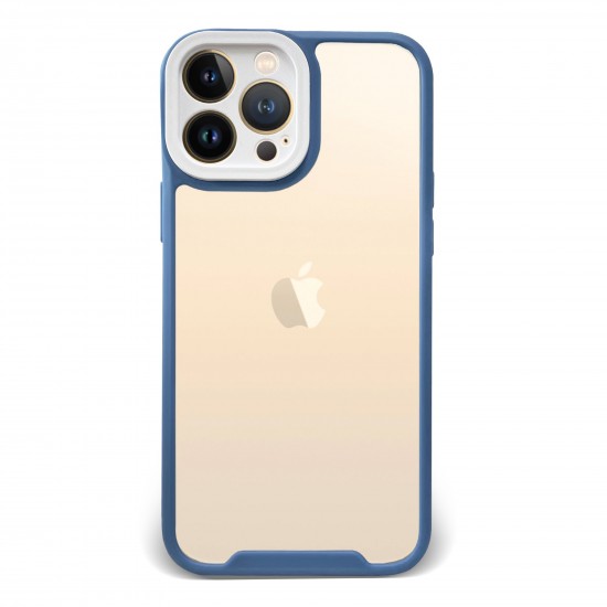 Husa spate pentru iPhone 13 Pro - Wish Case Albastru