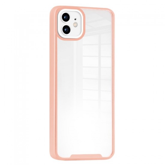 Husa spate pentru iPhone 12 - Wish Case Roz Pal