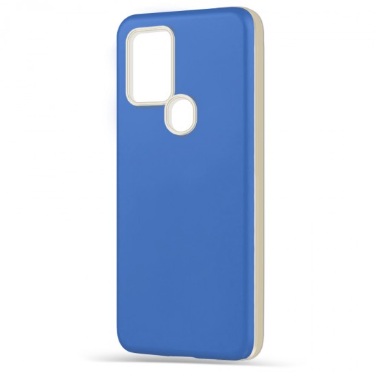 Husa spate pentru Samsung Galaxy A21s - WOOP Case Albastru