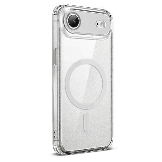 Husa spate pentru iPhone 17 Air Berlia Starry Magsafe - Transparent