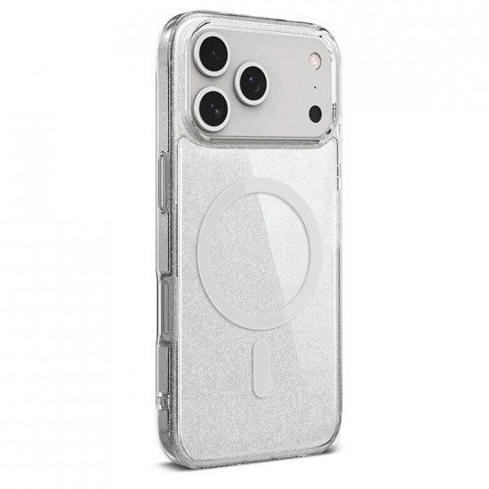 Husa spate pentru iPhone 17 Pro Max Berlia Starry Magsafe - Transparent Husa spate pentru iPhone 17 Pro Max Berlia Starry Magsafe - Transparent