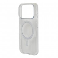 Husa spate pentru iPhone 17 Pro Max Berlia Starry Magsafe - Transparent