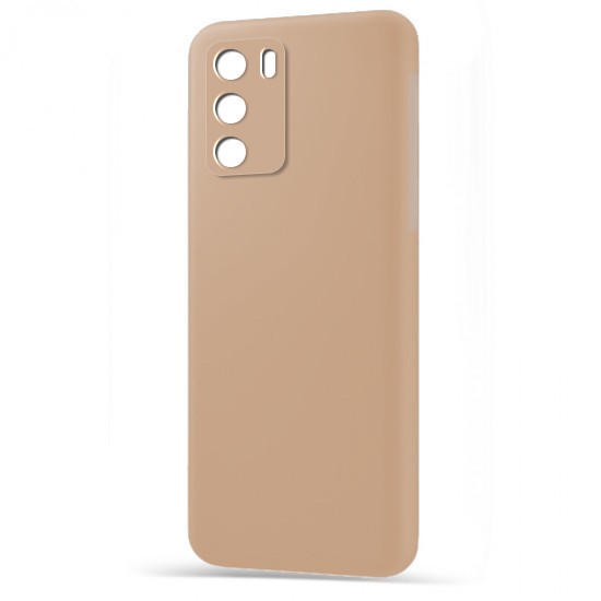 Husa spate pentru Huawei P40 - Silicon Line Maro Deschis