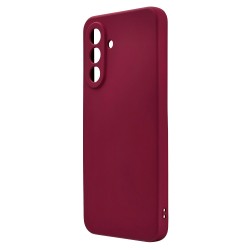 Husa spate pentru Samsung Galaxy A56 5G Silicon Line - Rosu