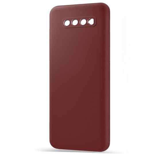 Husa spate pentru Samsung S10+ - Silicon Line Marsala