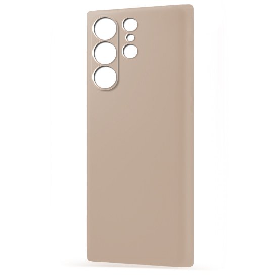 Husa spate pentru Samsung S23 Ultra - Silicon Line Maro