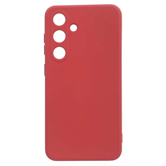 Husa spate pentru Samsung Galaxy S24 Silicon Line - Corail