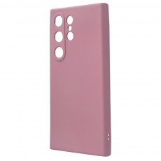 Husa spate pentru Samsung Galaxy S24 Ultra Silicon Line - Roz