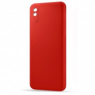Husa spate pentru Xiaomi Redmi 9A - Silicon Line Rosu