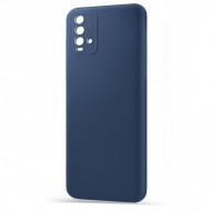 Husa spate pentru Xiaomi Redmi 9T - Silicon Line Albastru