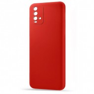 Husa spate pentru Xiaomi Redmi 9T - Silicon Line Rosu