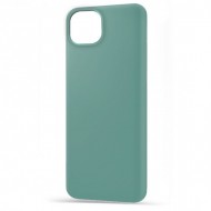 Husa spate pentru iPhone 14 Plus - Silicon Line Verde Inchis