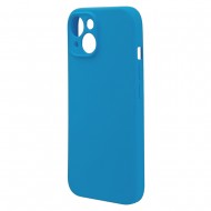Husa spate pentru iPhone 15 Silicon Line - Bleu