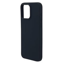 Husa spate pentru iPhone 15 Pro Max Silicon Line - Negru