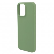 Husa spate pentru iPhone 15 Pro Silicon Line - Verde