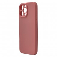 Husa spate pentru iPhone 16 Pro Max Silicon Line - Roz