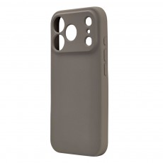 Husa spate pentru iPhone 17 Pro Max Silicon Line - Gri