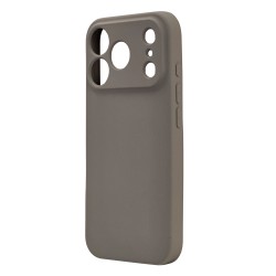 Husa spate pentru iPhone 17 Pro Max Silicon Line - Gri