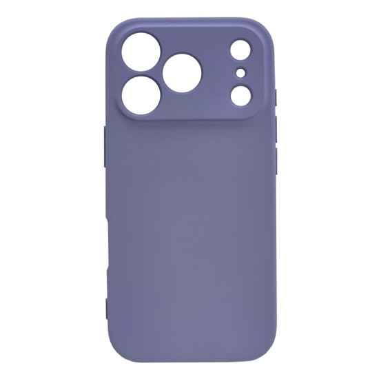 Husa spate pentru iPhone 17 Pro Max Silicon Line - Mov deschis