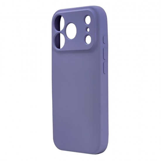 Husa spate pentru iPhone 17 Pro Max Silicon Line - Mov deschis