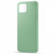 Husa spate pentru iPhone 12 - Silicon Line Verde