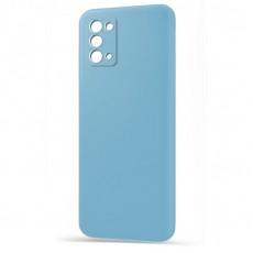 Husa Spate pentru Huawei Oppo A54 5G - Silicon Line Bleu Ciel
