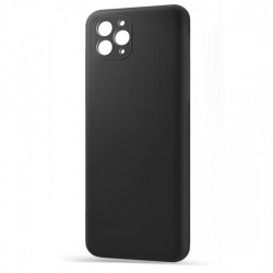 Husa spate pentru iPhone 11 Pro Max - Silicon Line Negru