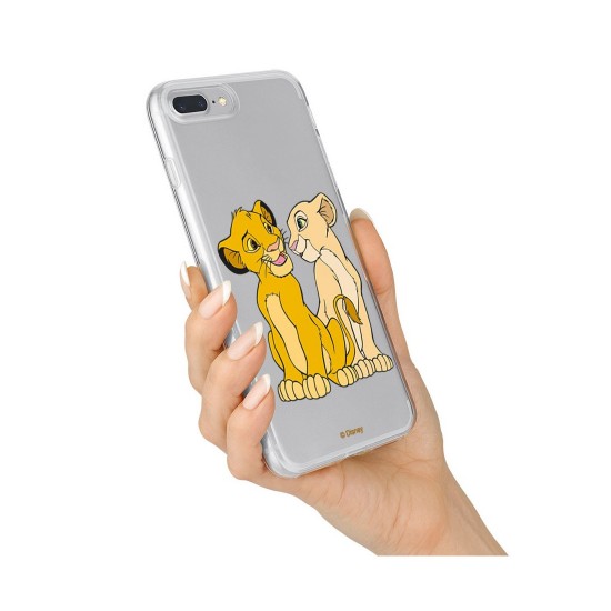 Husa spate pentru Samsung Galaxy A12 Disney Case - Lion King Simba & Nala