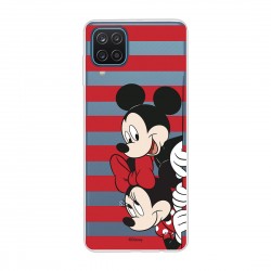 Husa spate pentru Samsung Galaxy A12 Disney Case - Minnie & Mickey 2