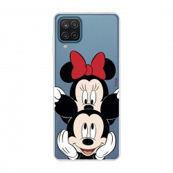 Husa spate pentru Samsung Galaxy A12 Disney Case - Minnie & Mickey 1