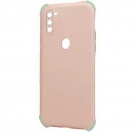 Husa spate pentru Samsung Galaxy M11 - Air Soft Case Roz/Verde