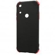 Husa spate pentru Huawei Y6 2019 - Air Matte Case Negru/Rosu