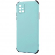 Husa spate pentru Samsung Galaxy A51 - Air Soft Case Bleu/Negru
